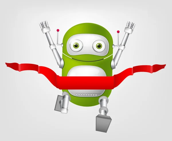 Lindo robot — Vector de stock