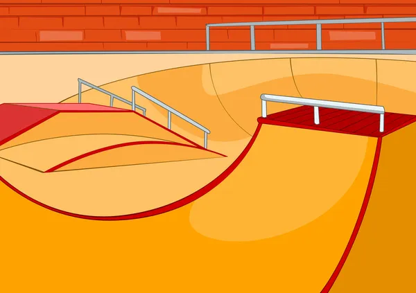 Skate ramp — Stock Vector