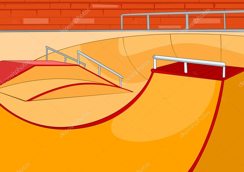 Skate Ramp ⬇ Vector Image by © VisualGeneration | Vector Stock 14946881