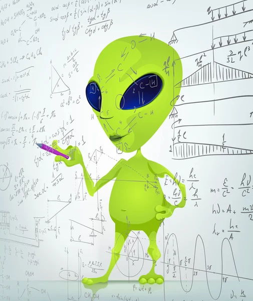 Cartoon_Character_Alien_030_2_Cs5 — 图库矢量图片