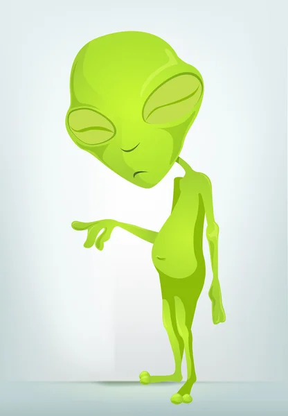 Drôle d'alien — Image vectorielle