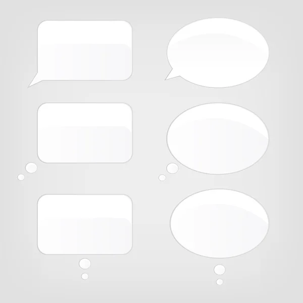 Speech Bubbles — Stock Vector