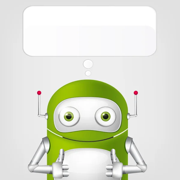 Lindo robot — Vector de stock