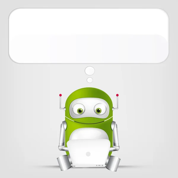 Lindo robot — Vector de stock