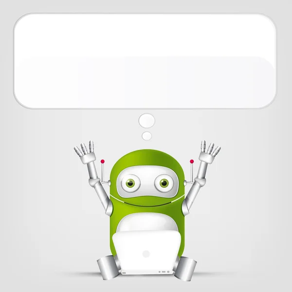 Mignon robot — Image vectorielle