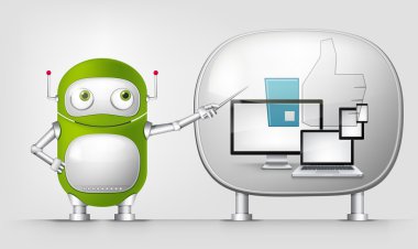 Yeşil robot