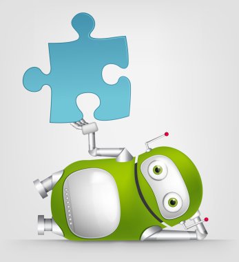 Yeşil robot