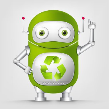 Yeşil robot