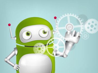 Yeşil robot