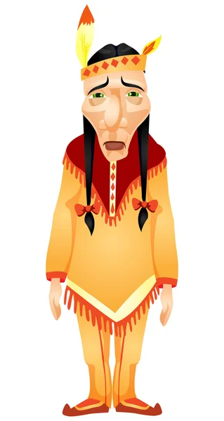 Aborigine — Stock Vector