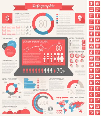 Bu sanayi Infographic elemanları