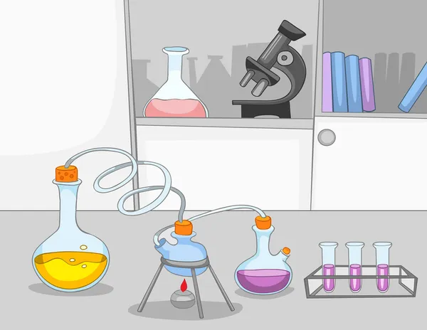 Χημικό εργαστήριο — Διανυσματικό Αρχείο