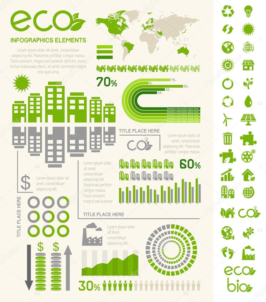 Ecology Infographic Template.