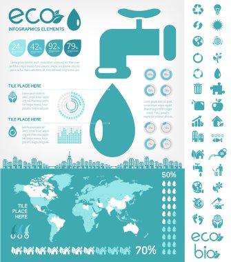 Water Conservation Infographic Template