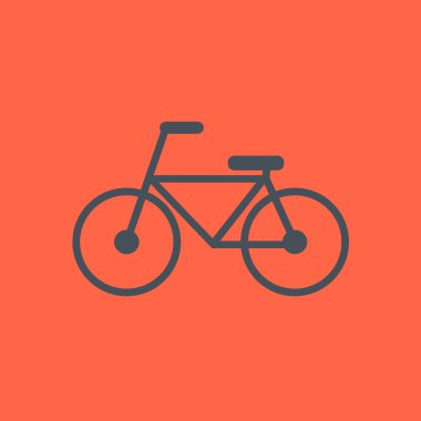 ulaşım düz simgesi