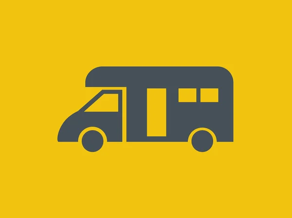Transport flat ikonen — Stock vektor
