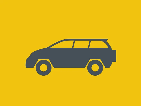 Icono plano de transporte — Vector de stock