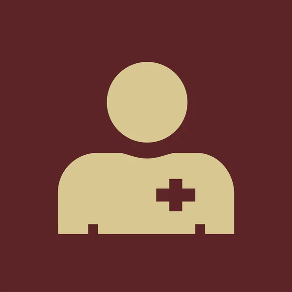 Medische platte pictogram — Stockvector