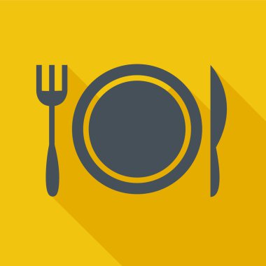 Seyahat Düz Simgesi