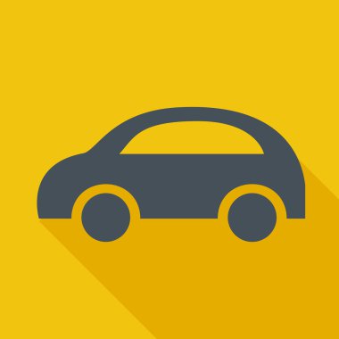 Seyahat Düz Simgesi