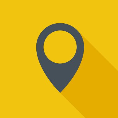 Seyahat Düz Simgesi