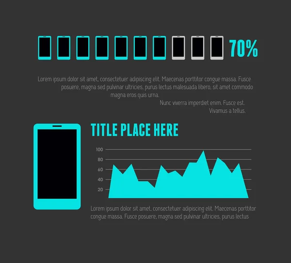 Elementi infografici. — Vettoriale Stock