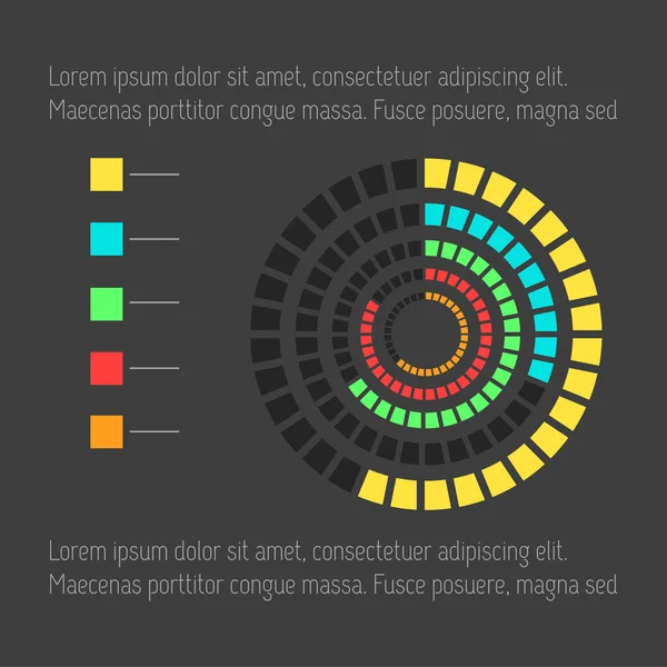 Elementos infográficos. — Vetor de Stock