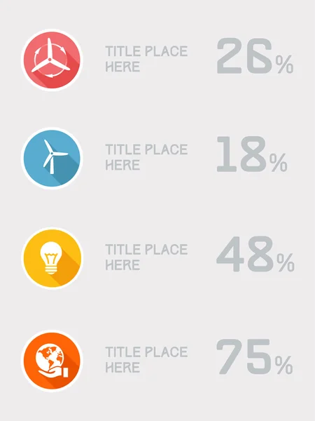 Elementos infográficos. — Archivo Imágenes Vectoriales