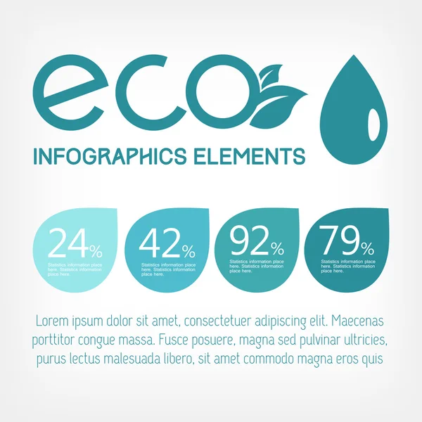 Elementos infográficos. — Vetor de Stock