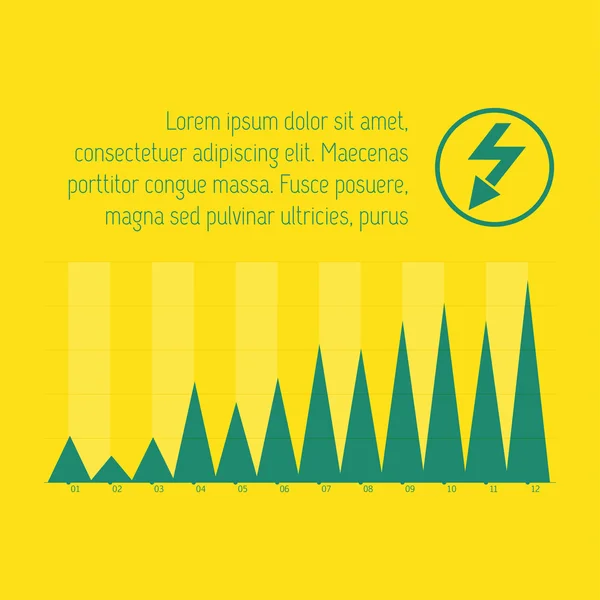 Infografische Elemente. — Stockvektor