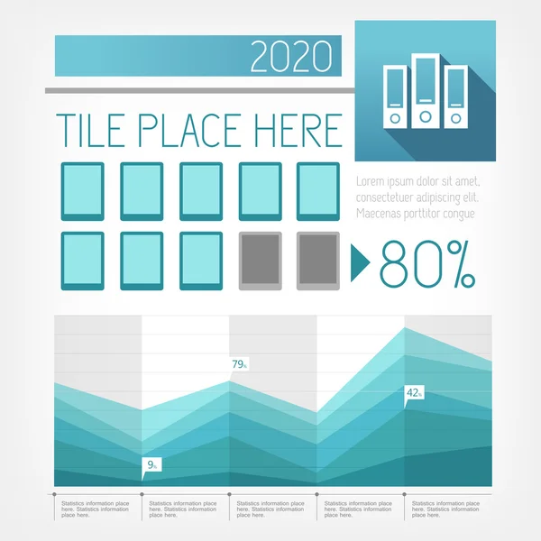 Infografische Elemente. — Stockvektor