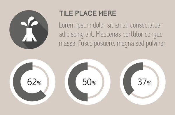 Elementi infografici. — Vettoriale Stock