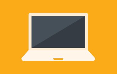 Flat laptop