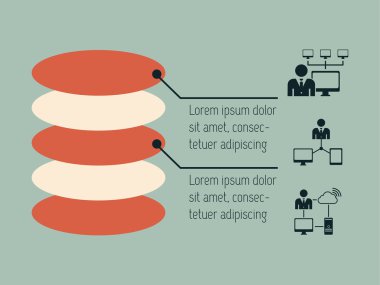 sosyal medya Infographic.
