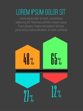 sosyal medya Infographic.