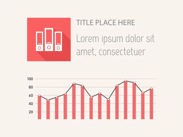 Elementos infográficos — Vetor de Stock