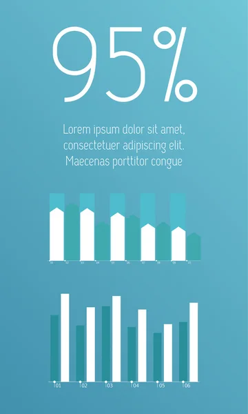 Elementos infográficos. — Vetor de Stock