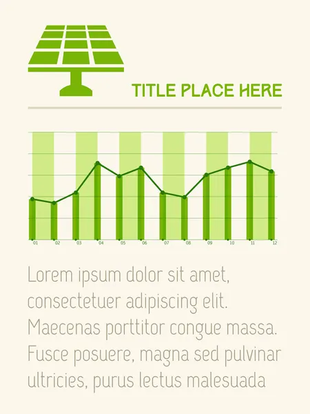 Infografische elementen. — Stockvector