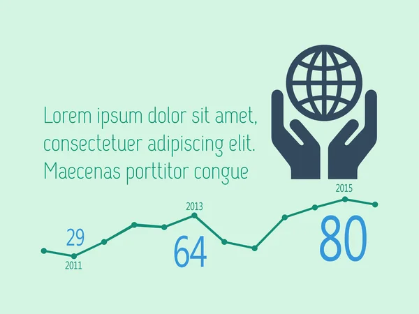 Elementos infográficos. —  Vetores de Stock