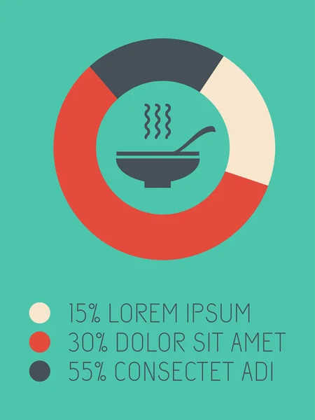 Elementos infográficos. — Vetor de Stock