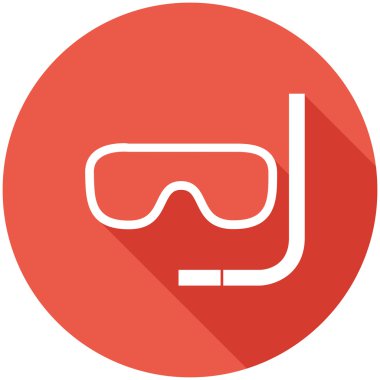 Seyahat Düz Simgesi