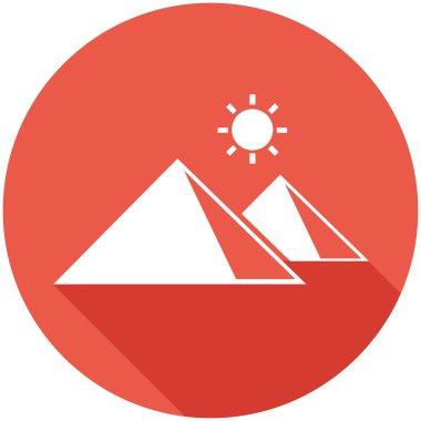 Seyahat Düz Simgesi