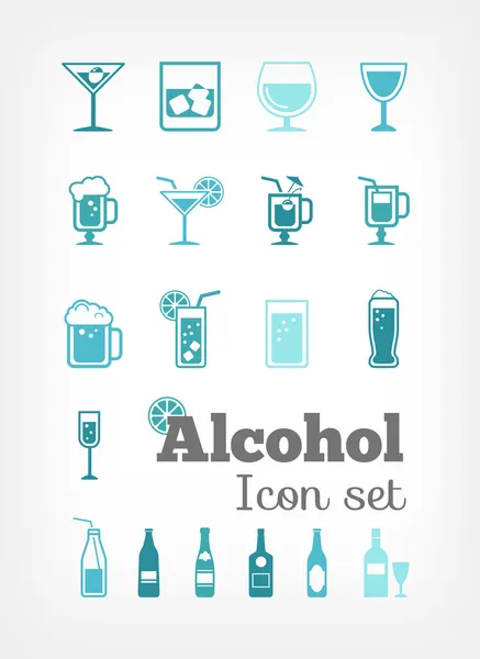 Modello infografico dell'alcol . — Vettoriale Stock