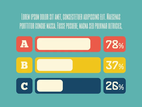 Elementi infografici. — Vettoriale Stock