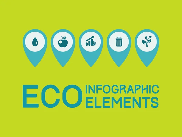 Elementos infográficos. — Vector de stock