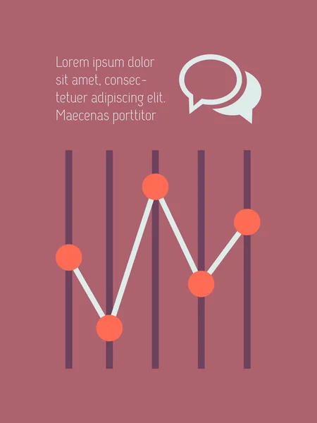 Elementos de infografía tecnológica . — Vector de stock