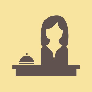 Seyahat Düz Simgesi