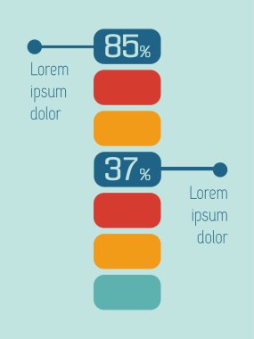 ulaşım Infographic elemanları.