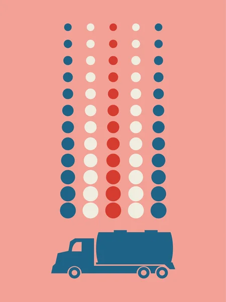 Transport infographic element. — Stock vektor