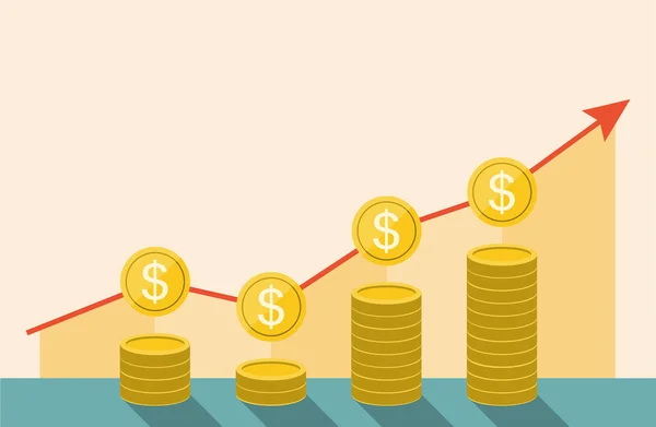 Elementi infografici aziendali . — Vettoriale Stock